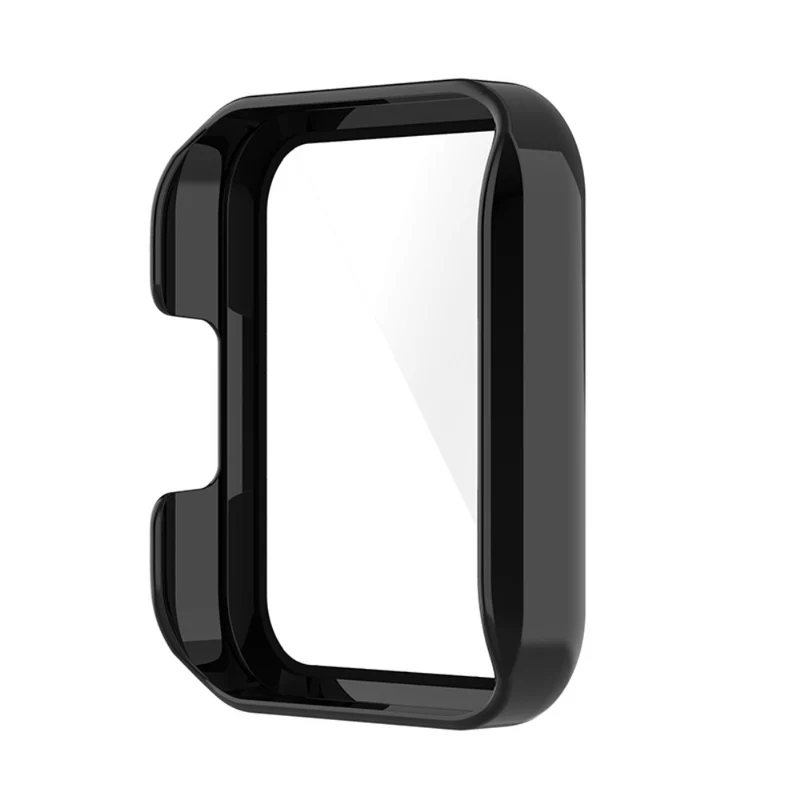 Super Gut Xiaomi Redmi Watch 2 Hülle mit Displayschutz in Plastik und Gehärtetes Glas