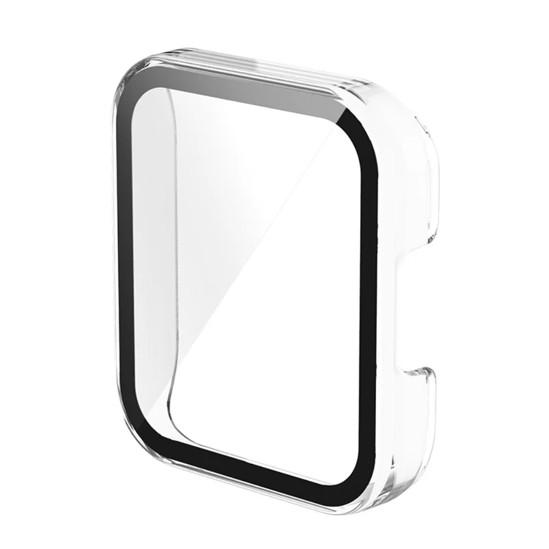 Super Gut Xiaomi Redmi Watch 2 Hülle mit Displayschutz in Plastik und Gehärtetes Glas