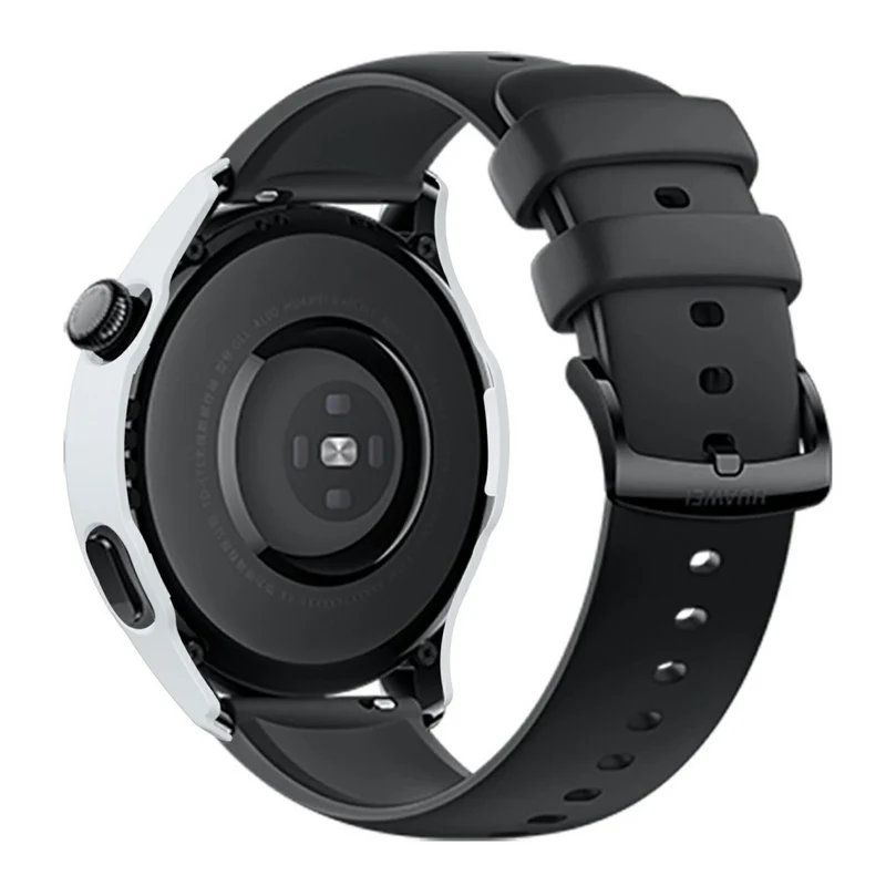 Super Stylisch Huawei Watch 3 Hülle mit Displayschutz in Plastik und Gehärtetes Glas