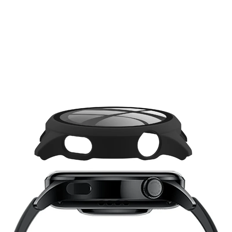 Super Stylisch Huawei Watch 3 Hülle mit Displayschutz in Plastik und Gehärtetes Glas