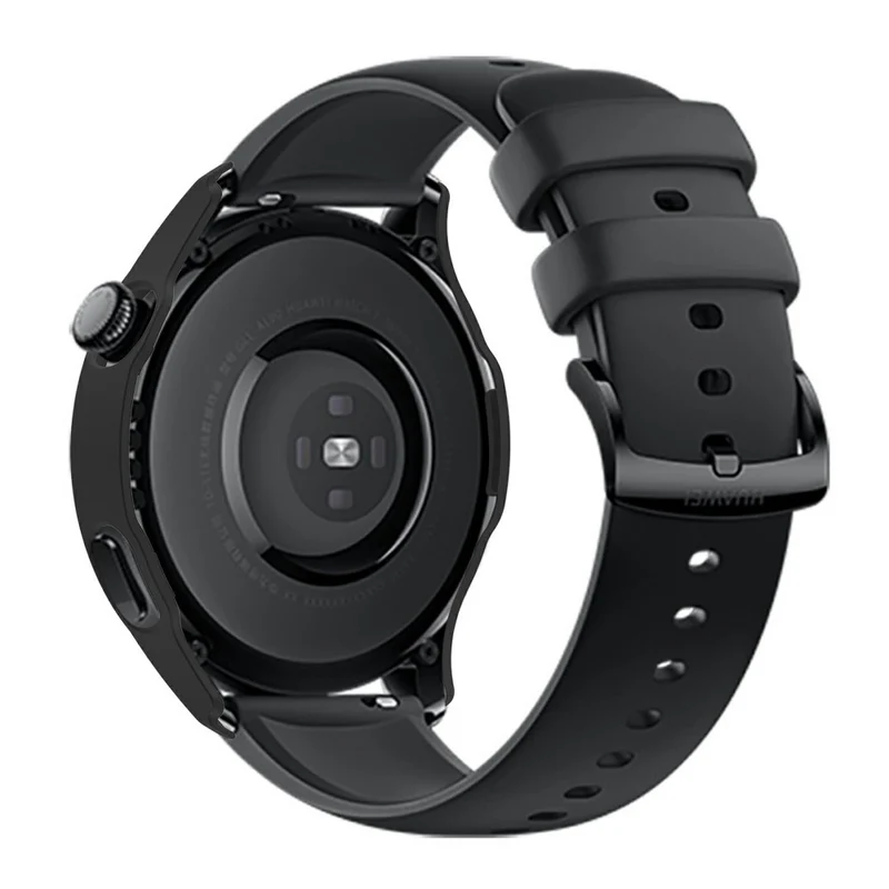 Super Stylisch Huawei Watch 3 Hülle mit Displayschutz in Plastik und Gehärtetes Glas