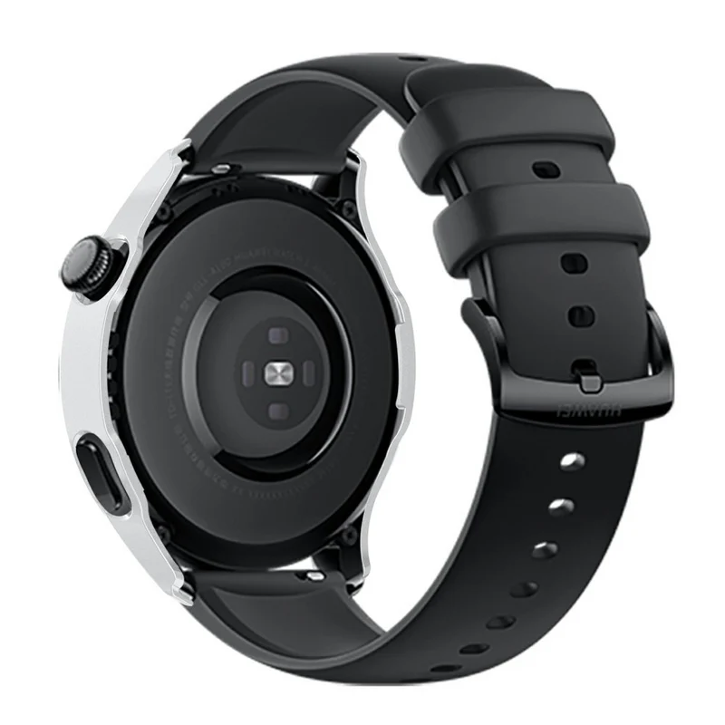 Super Stylisch Huawei Watch 3 Hülle mit Displayschutz in Plastik und Gehärtetes Glas