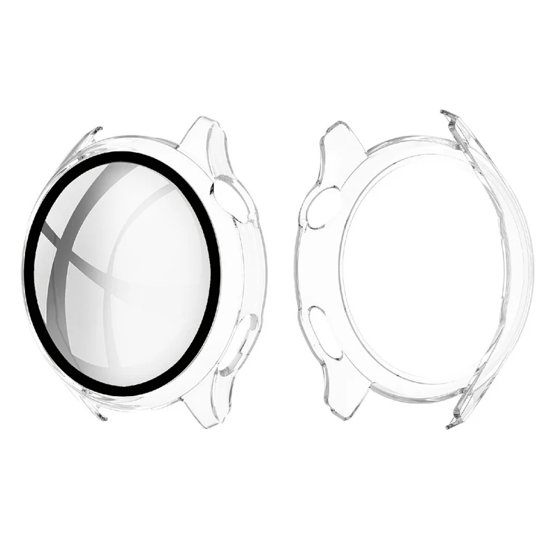 Super Stylisch Huawei Watch 3 Hülle mit Displayschutz in Plastik und Gehärtetes Glas