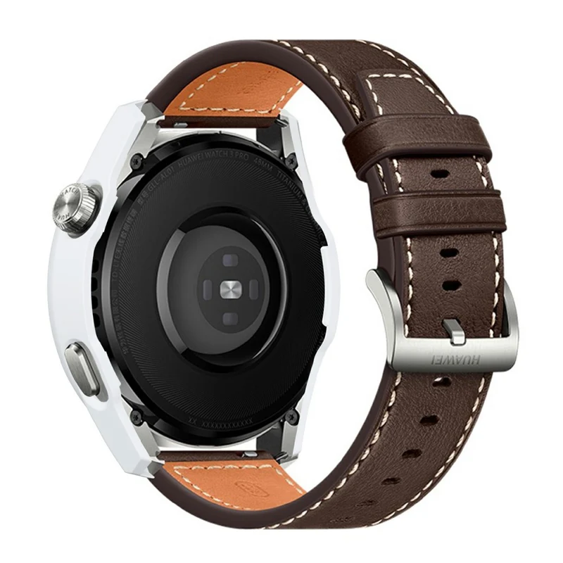 Absolut Stylisch Huawei Watch 3 Pro Hülle mit Displayschutz in Plastik und Gehärtetes Glas