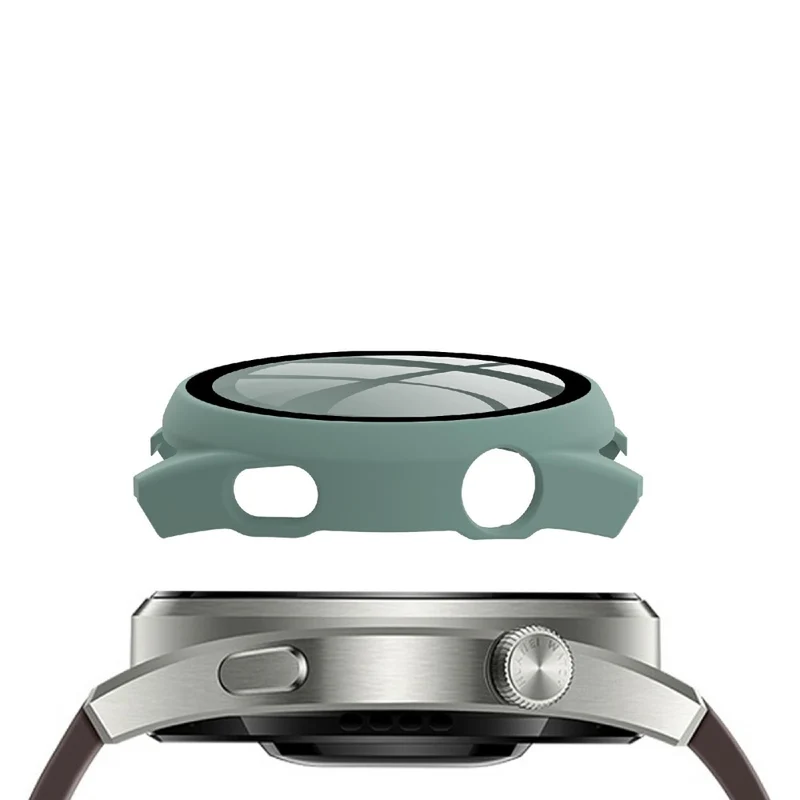 Absolut Stylisch Huawei Watch 3 Pro Hülle mit Displayschutz in Plastik und Gehärtetes Glas