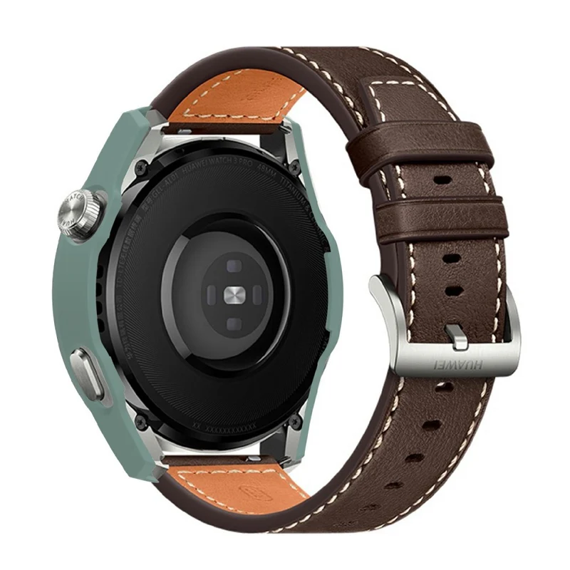 Absolut Stylisch Huawei Watch 3 Pro Hülle mit Displayschutz in Plastik und Gehärtetes Glas
