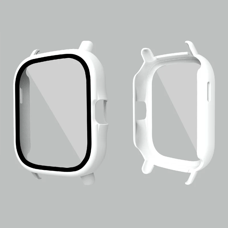 Großartig Amazfit GTS 2 Hülle mit Displayschutz in Plastik und Gehärtetes Glas