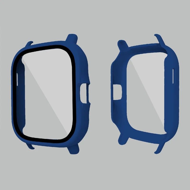Großartig Amazfit GTS 2 Hülle mit Displayschutz in Plastik und Gehärtetes Glas