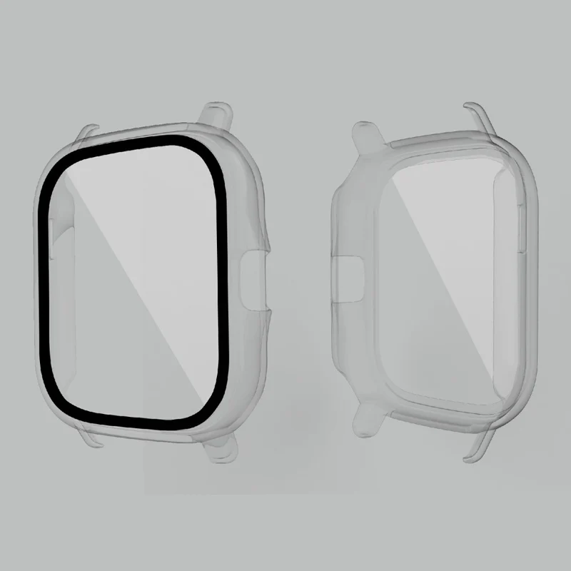 Großartig Amazfit GTS 2 Hülle mit Displayschutz in Plastik und Gehärtetes Glas