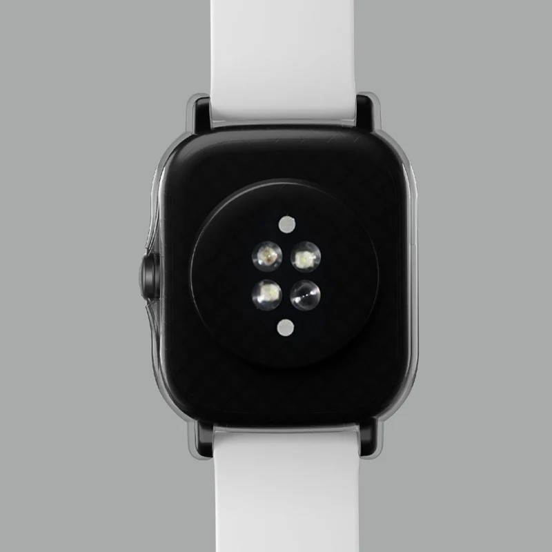 Großartig Amazfit GTS 2 Hülle mit Displayschutz in Plastik und Gehärtetes Glas