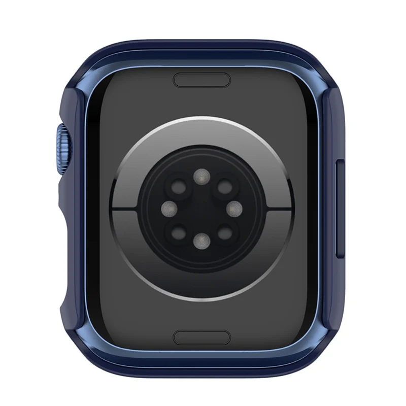 Schützend Apple Watch Series 7 41mm Hülle mit Displayschutz in Plastik und Gehärtetes Glas
