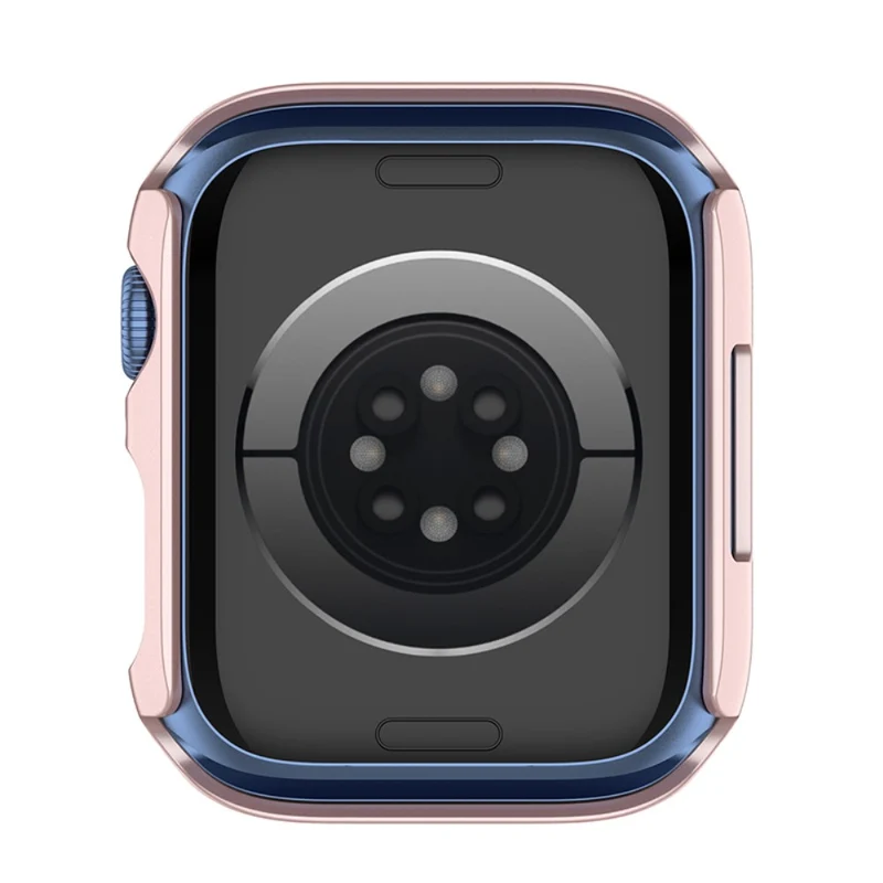 Stilvoll Apple Watch Series 7 45mm Hülle mit Displayschutz in Plastik und Gehärtetes Glas