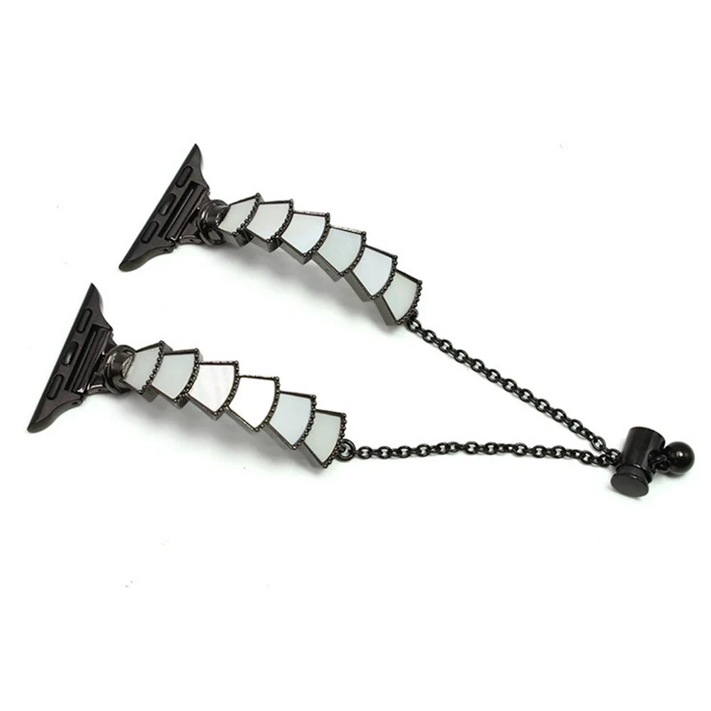 Stark Universell Apple Metall und Strass armband