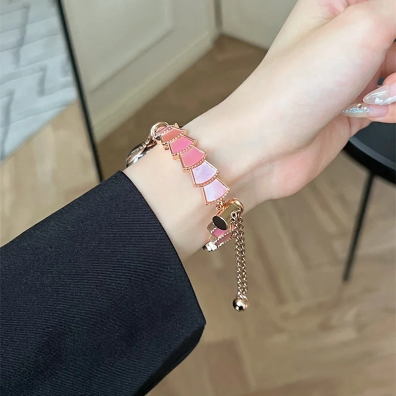 Stark Universell Apple Metall und Strass armband