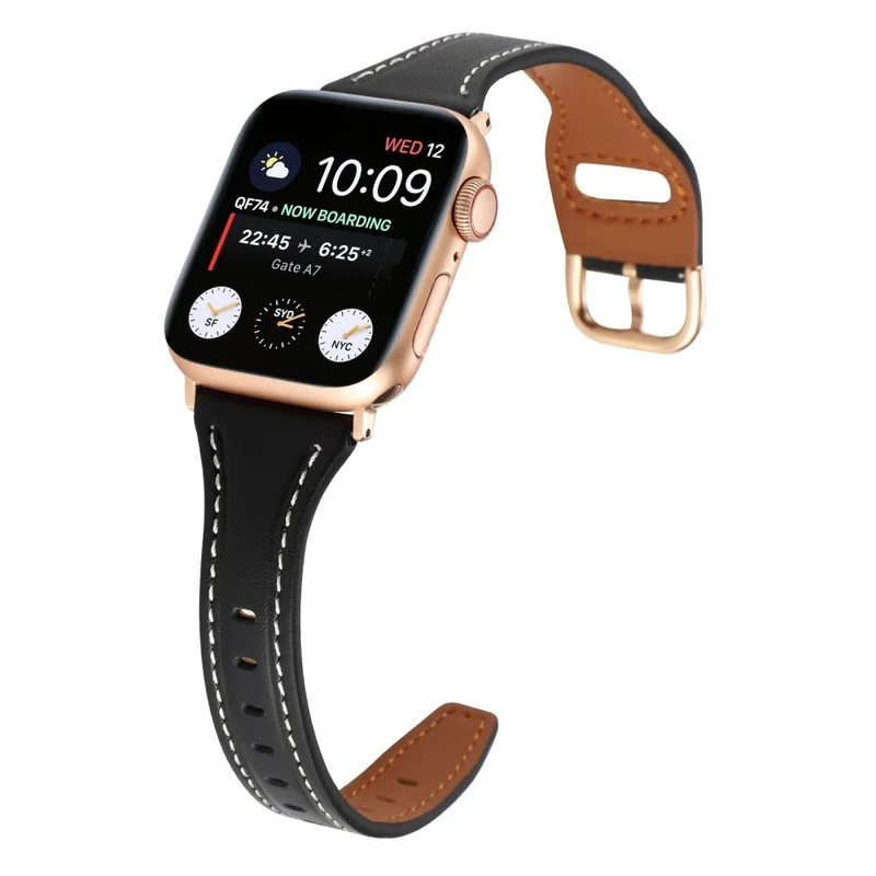 Sehr schön Universell Apple Echtes Leder armband