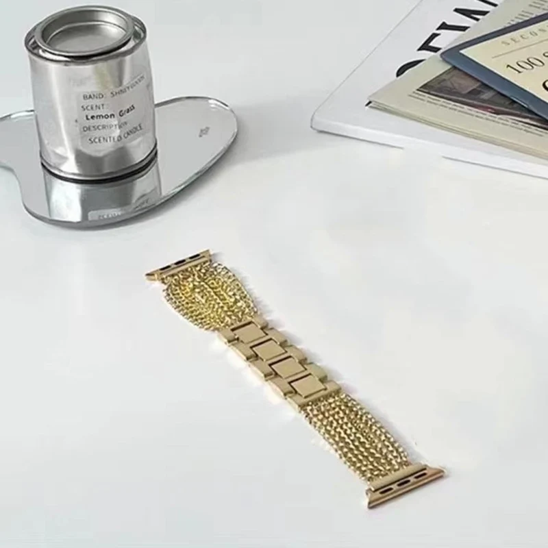 Absolut ordentlich Universell Apple Metall armband