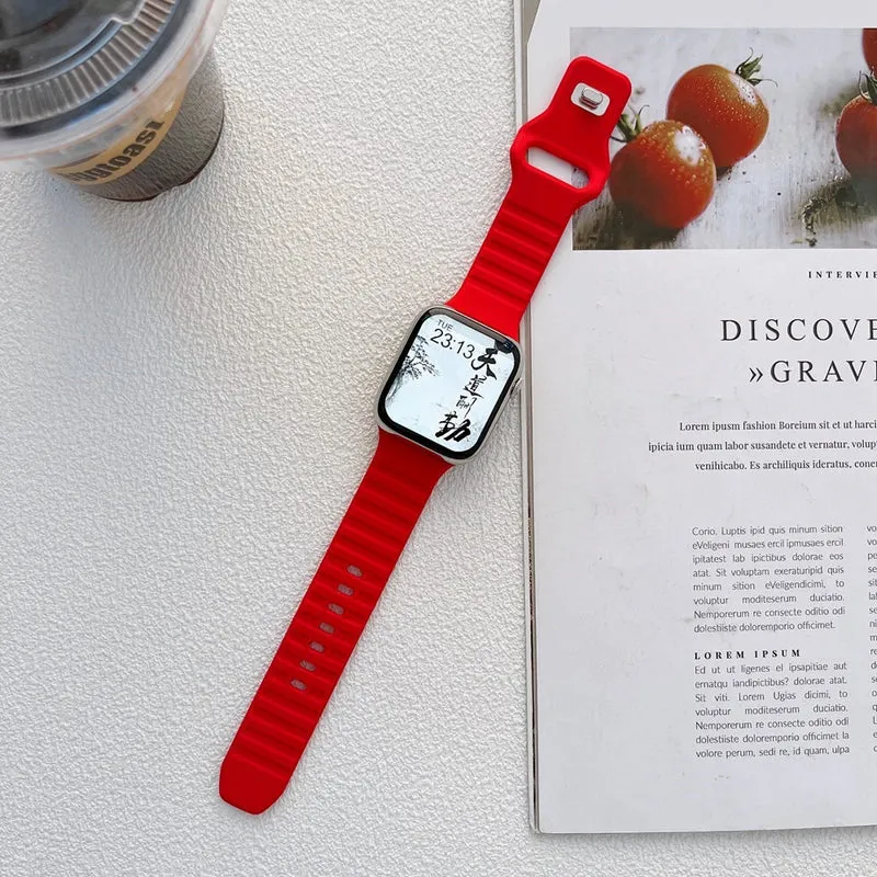 Super angenehm Universell Apple Silikon / TPU armband