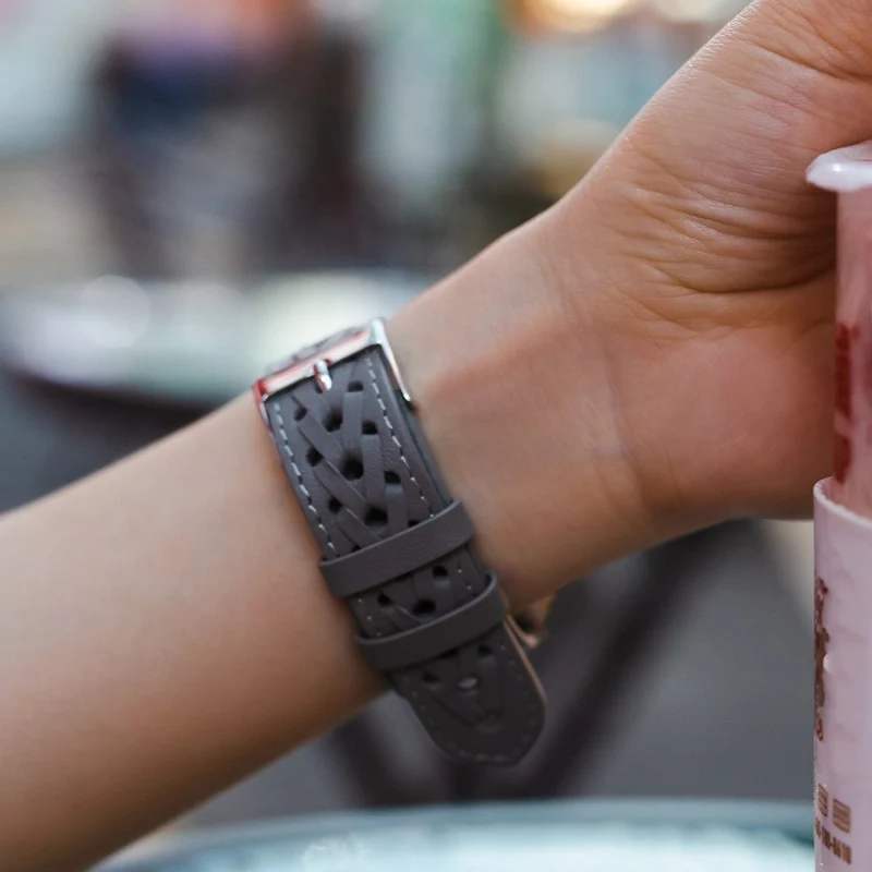 Mega bequem Universell Apple Echtes Leder armband