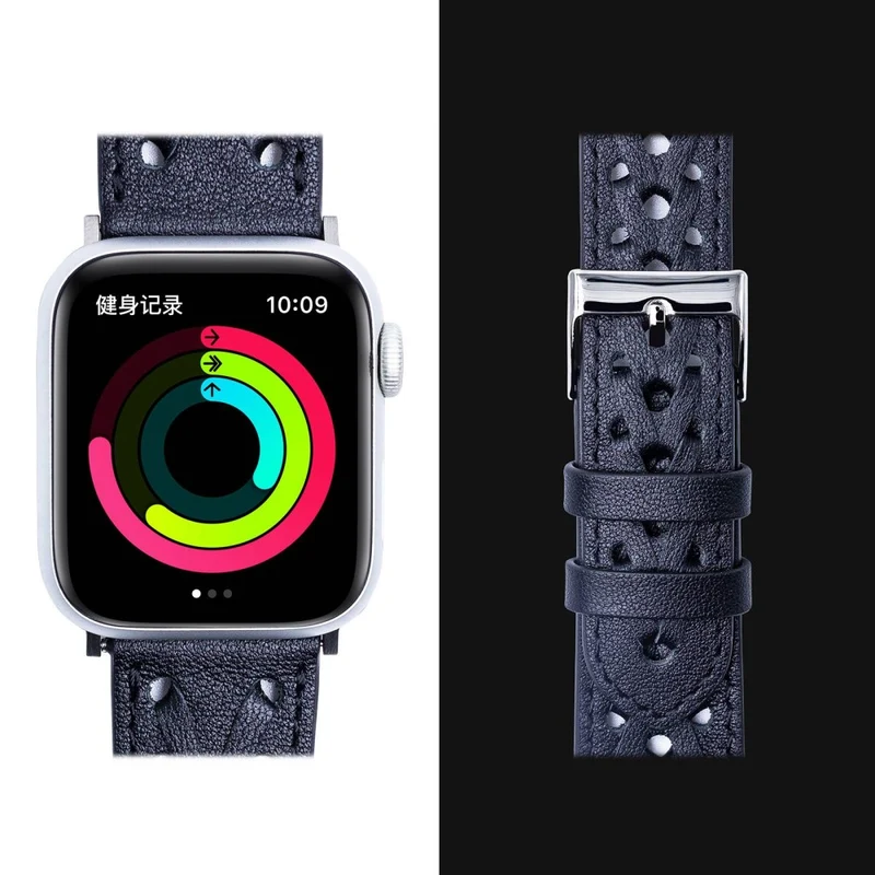 Mega bequem Universell Apple Echtes Leder armband