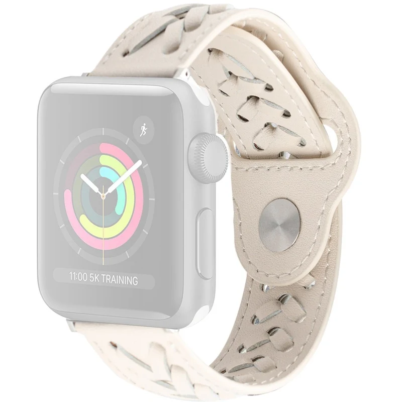 Supersauber Universell Apple Echtes Leder armband