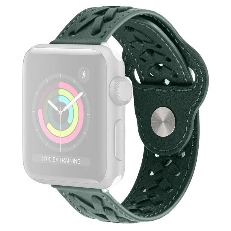 Supersauber Universell Apple Echtes Leder armband