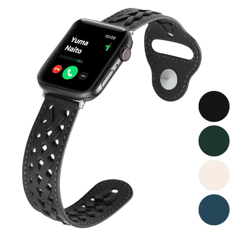 Supersauber Universell Apple Echtes Leder armband