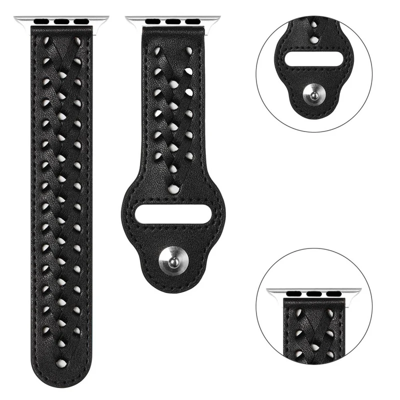 Supersauber Universell Apple Echtes Leder armband