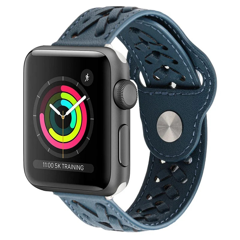 Supersauber Universell Apple Echtes Leder armband