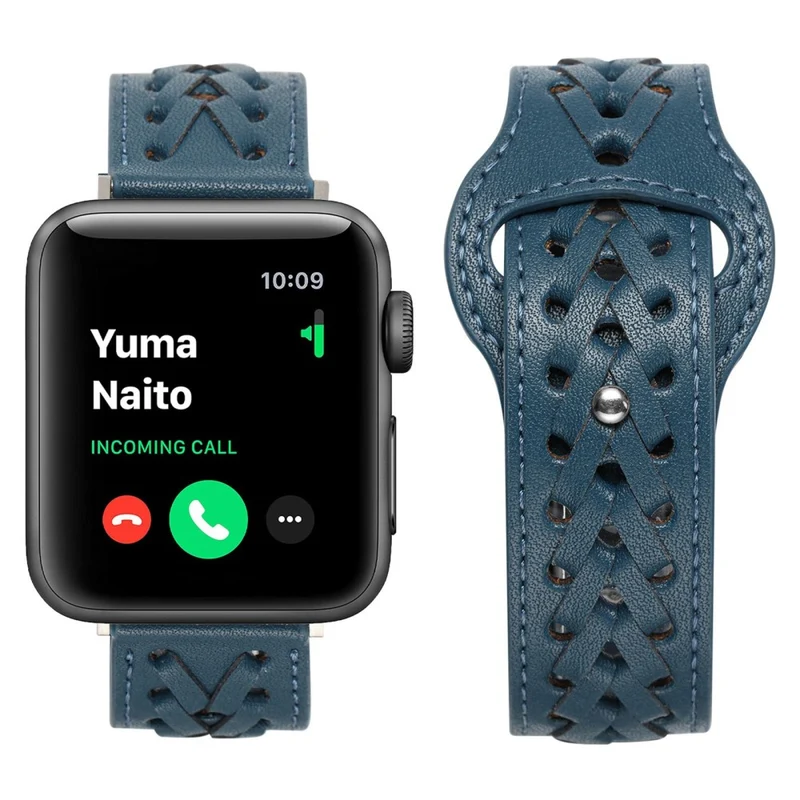 Supersauber Universell Apple Echtes Leder armband