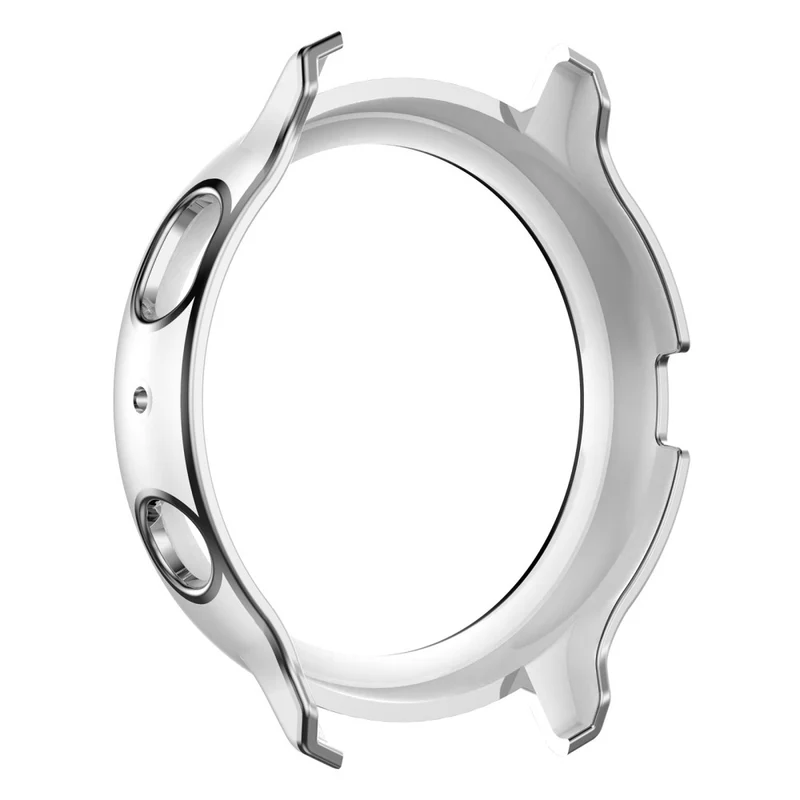 Stilvoll Samsung Galaxy Watch Active 2 - 44mm Hülle mit Displayschutz in Plastik, Strass und Gehärtetes Glas