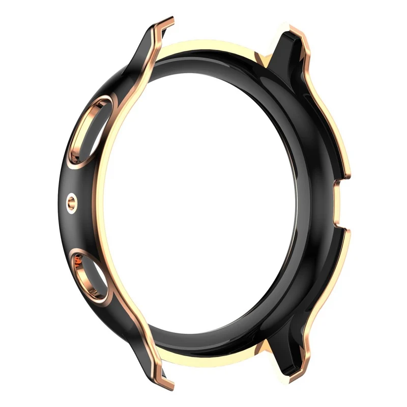 Stilvoll Samsung Galaxy Watch Active 2 - 44mm Hülle mit Displayschutz in Plastik, Strass und Gehärtetes Glas