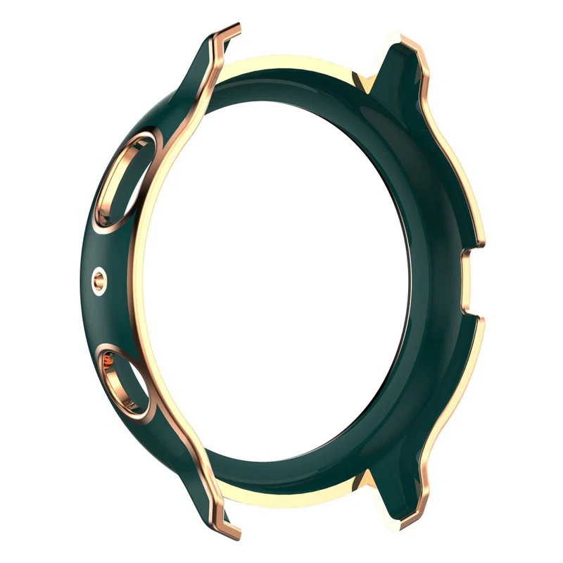 Stilvoll Samsung Galaxy Watch Active 2 - 44mm Hülle mit Displayschutz in Plastik, Strass und Gehärtetes Glas
