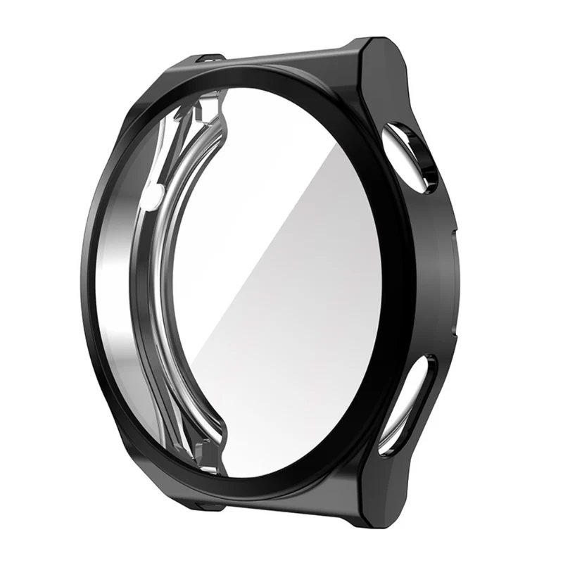 Schön Huawei Watch GT 3 Pro 46mm Hülle mit Displayschutz in Silikon / TPU