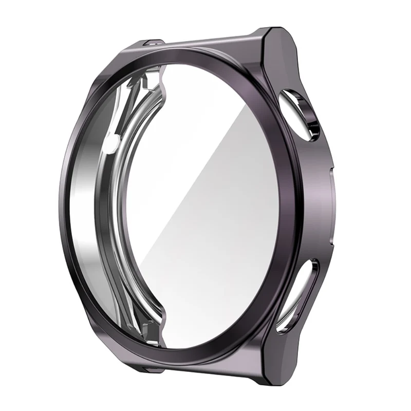 Schön Huawei Watch GT 3 Pro 46mm Hülle mit Displayschutz in Silikon / TPU