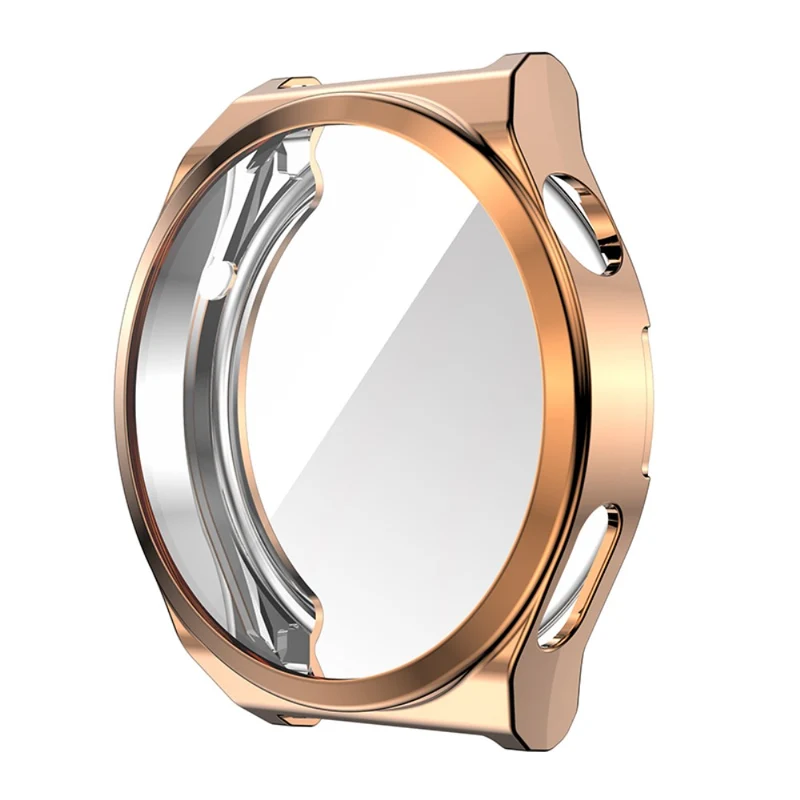 Schön Huawei Watch GT 3 Pro 46mm Hülle mit Displayschutz in Silikon / TPU