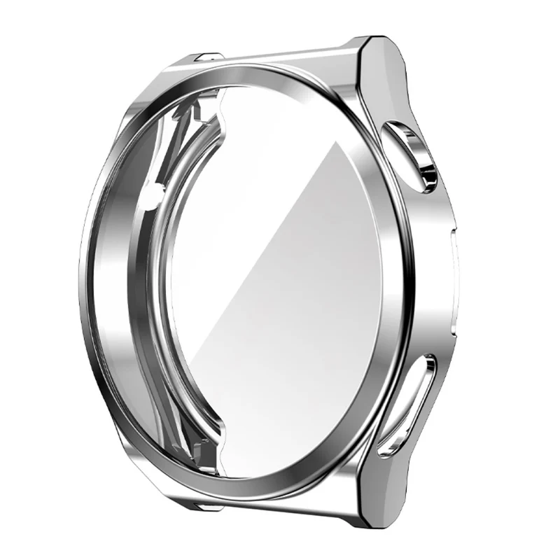Schön Huawei Watch GT 3 Pro 46mm Hülle mit Displayschutz in Silikon / TPU
