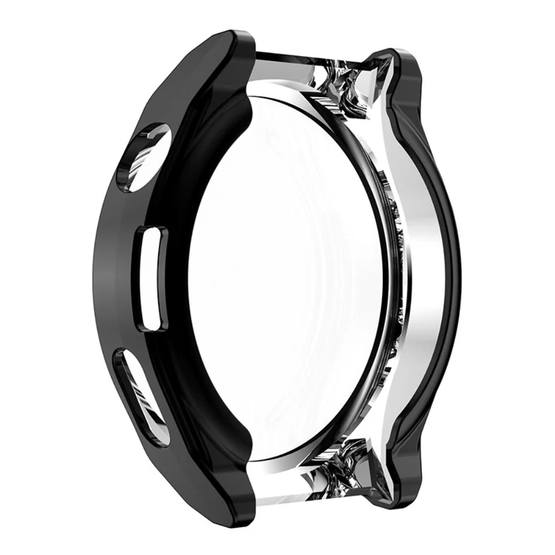 Schön Huawei Watch GT 3 Pro 46mm Hülle mit Displayschutz in Silikon / TPU