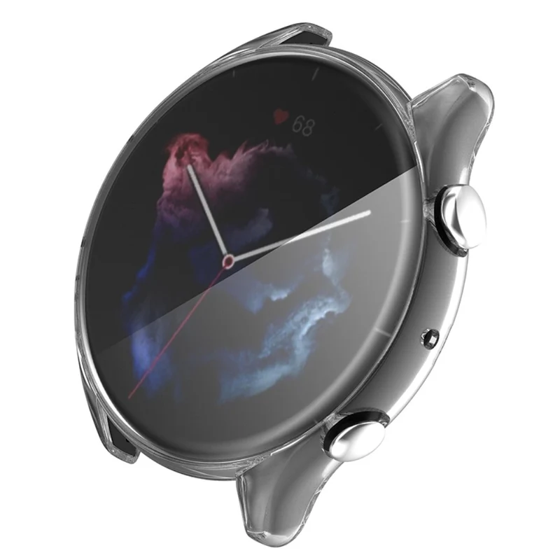 Absolut Gut Amazfit GTR 3 / Amazfit GTR 3 Pro Universell Hülle mit Displayschutz in Silikon / TPU