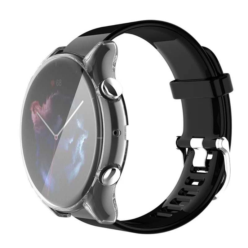 Absolut Gut Amazfit GTR 3 / Amazfit GTR 3 Pro Universell Hülle mit Displayschutz in Silikon / TPU