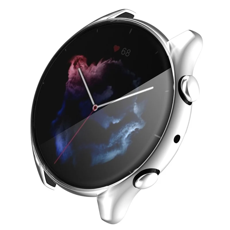 Absolut Modisch Amazfit GTR 3 / Amazfit GTR 3 Pro Universell Hülle mit Displayschutz in Silikon / TPU