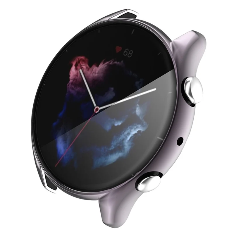 Absolut Modisch Amazfit GTR 3 / Amazfit GTR 3 Pro Universell Hülle mit Displayschutz in Silikon / TPU