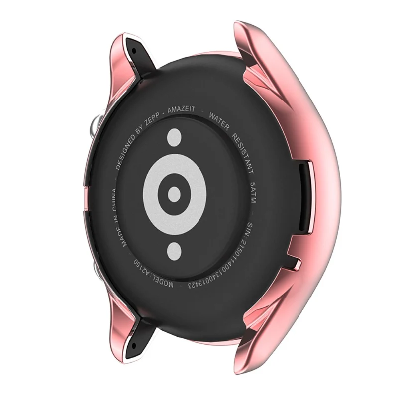 Absolut Modisch Amazfit GTR 3 / Amazfit GTR 3 Pro Universell Hülle mit Displayschutz in Silikon / TPU