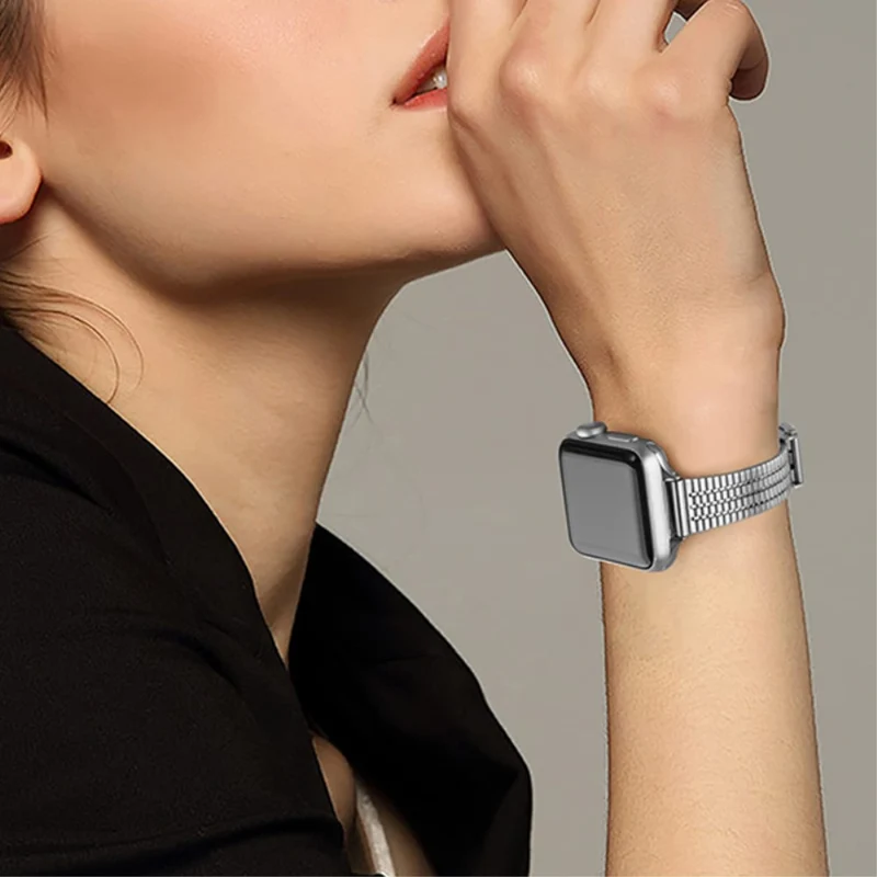 Super süß Apple Watch Series 7 41mm Metall armband