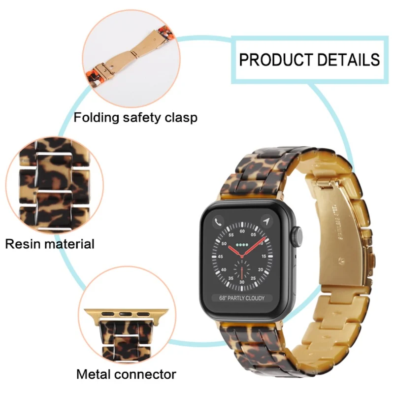 Unglaublich elegant Apple Watch Series 7 41mm armband