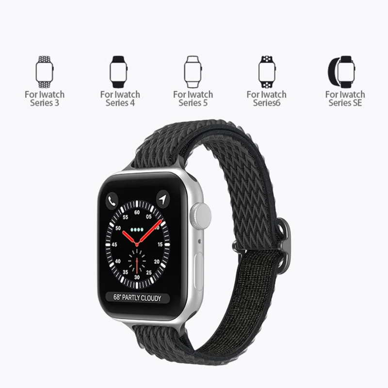 Dauerhaft Apple Watch Series 7 41mm Textil / Nylon armband