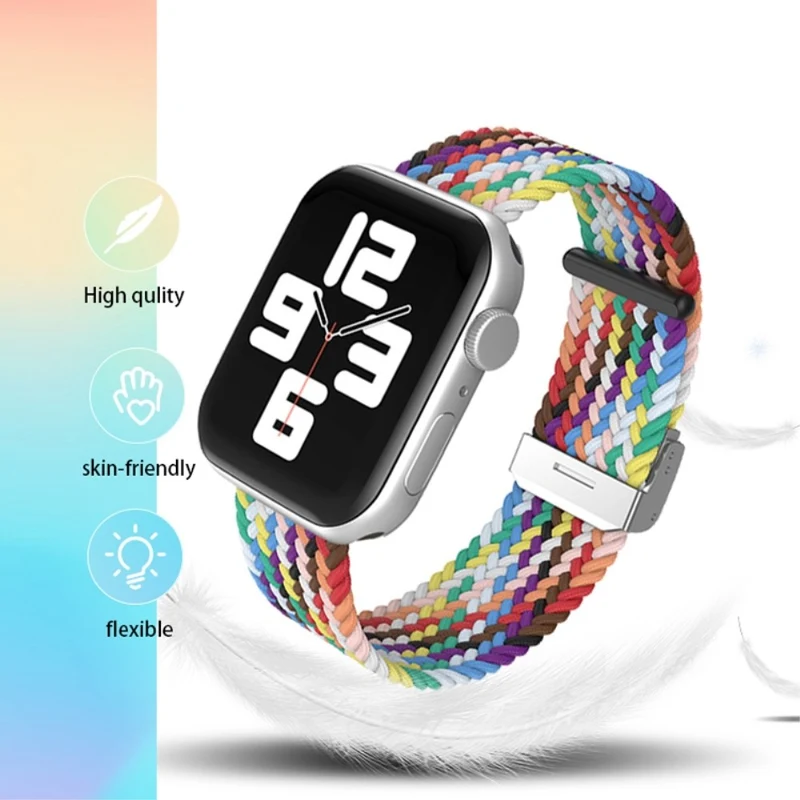 Haltbar Apple Watch Series 7 41mm Textil / Nylon armband