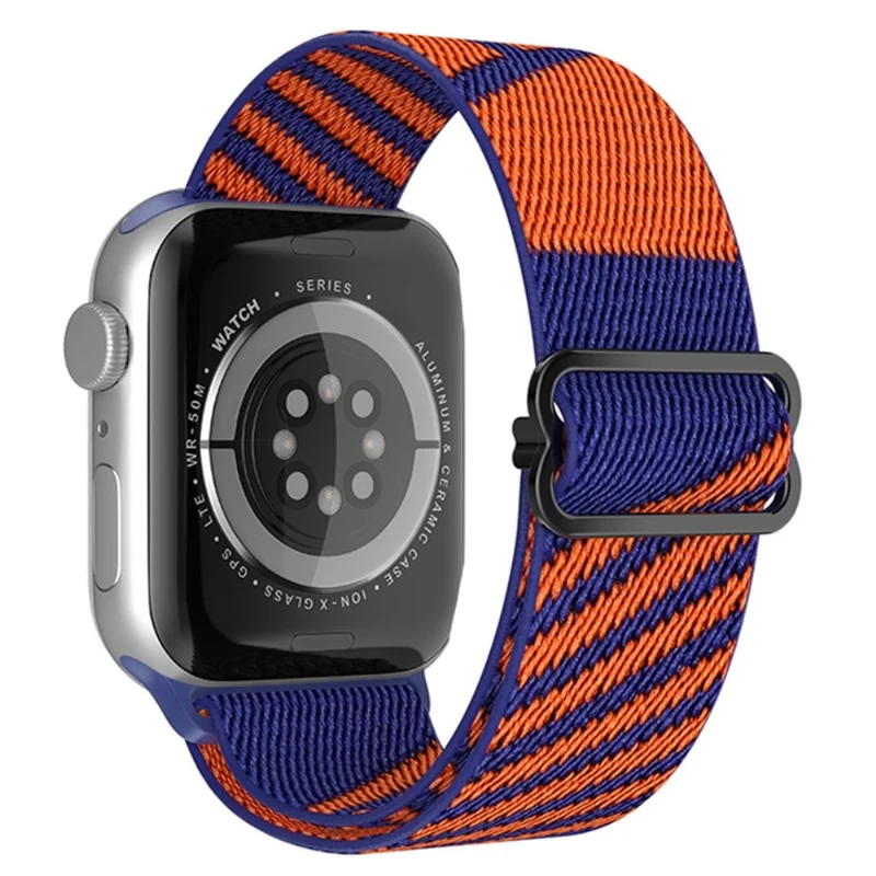 Mega gut Apple Watch Series 7 41mm Textil / Nylon armband