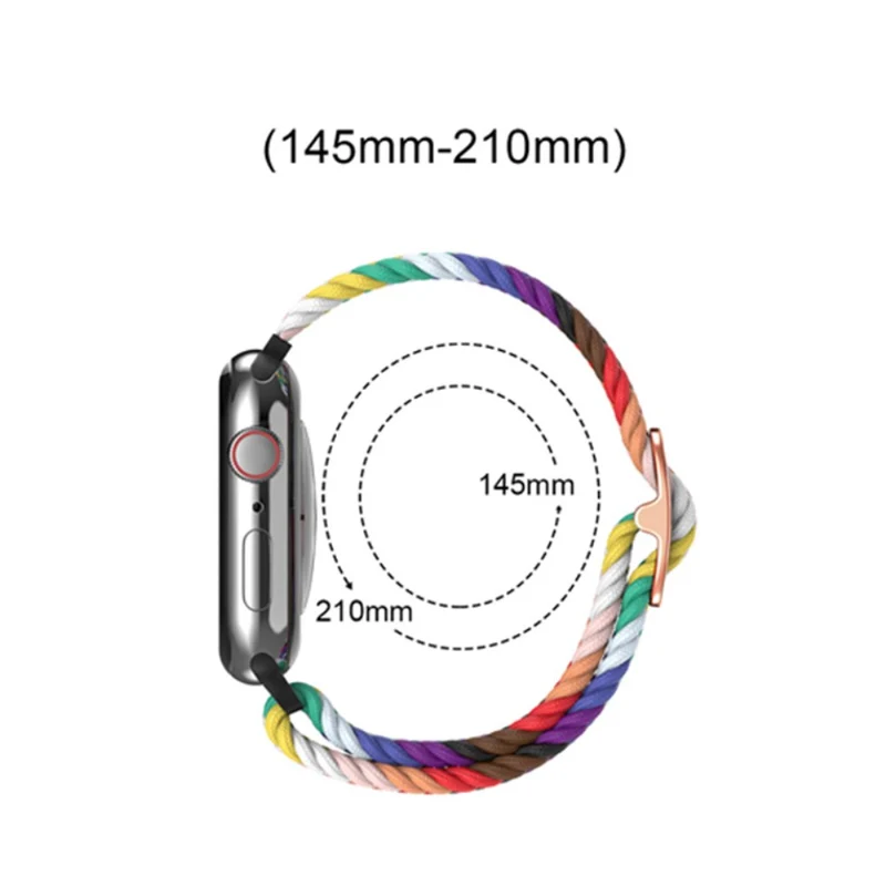 Mega schön Apple Watch Series 7 41mm Textil / Nylon armband