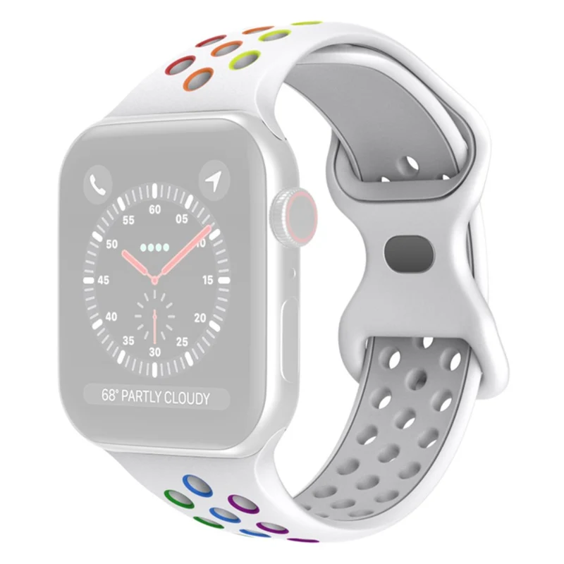 Haltbar Apple Watch Series 7 41mm Silikon / TPU armband