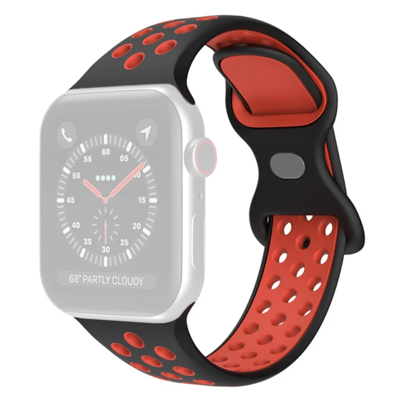 Haltbar Apple Watch Series 7 41mm Silikon / TPU armband